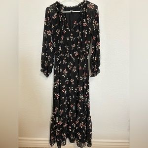 Madewell floral dress XS